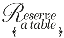 Reserve a Table