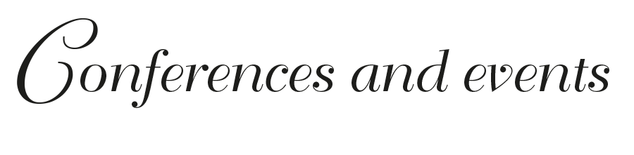 Conferences and events