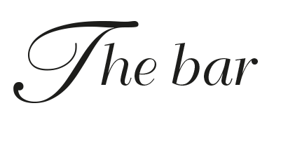 The bar