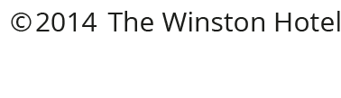 ©2014 The Winston Hotel